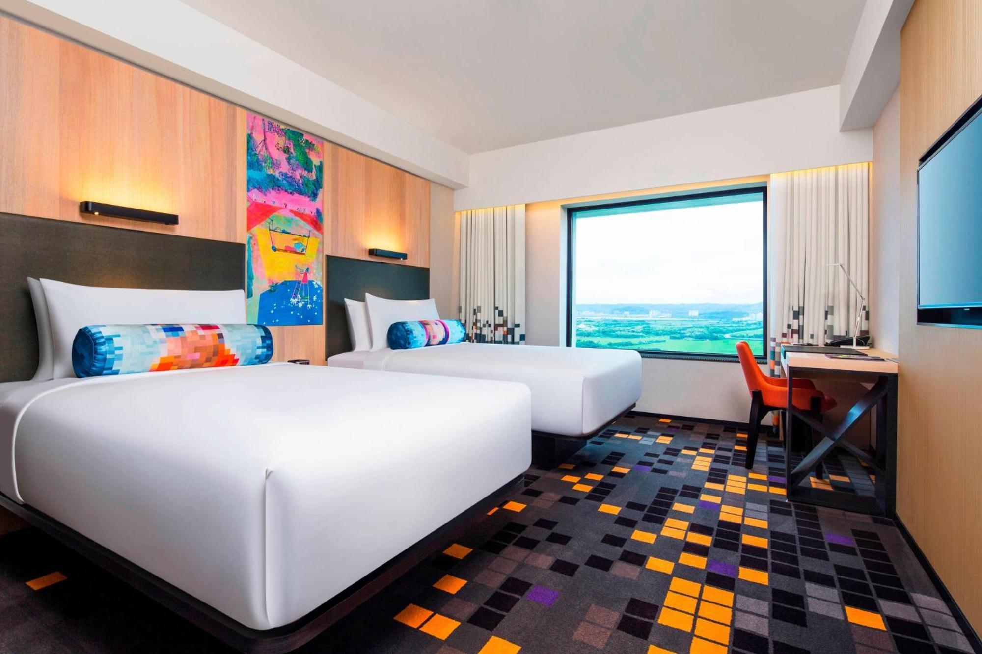 Hotel Aloft Taipei Beitou Exterior foto
